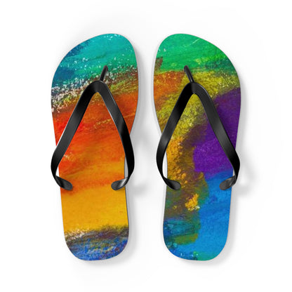 Colourful Flip Flops