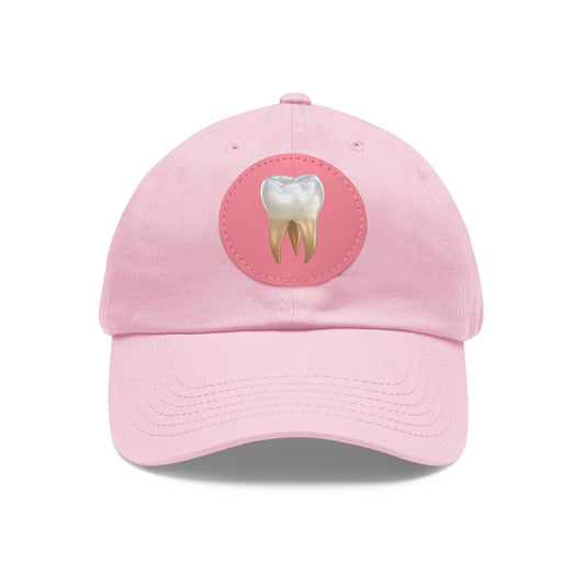 Cap "Tooth Fairy" & Leather Patch (Round)