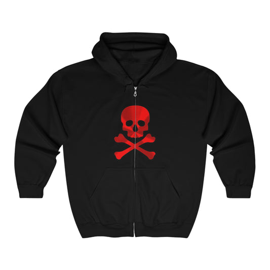 Danger Heavy Blend Full Zip Hooded Sweatshirt