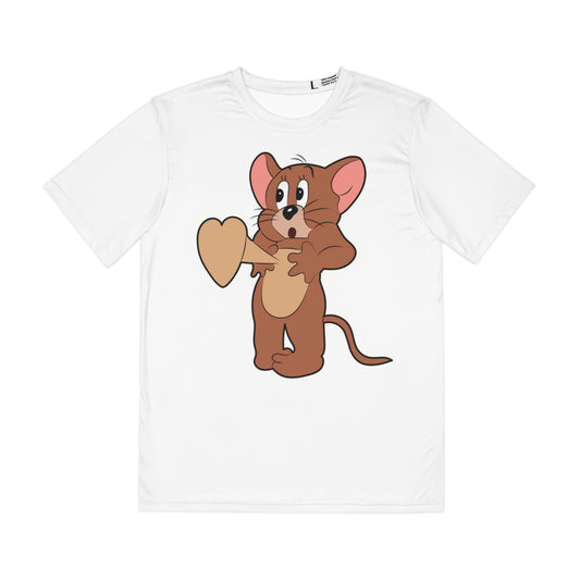 Male Jerry white T-Shirt