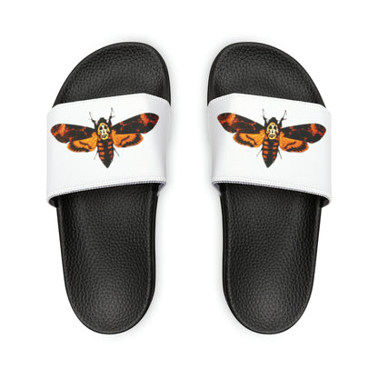 Women's Butterfly PU Slide Sandals