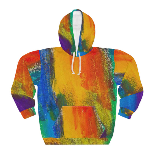 Men Colourful Pullover Hoodie