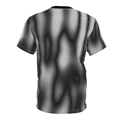 Men Black And White T-Shirt