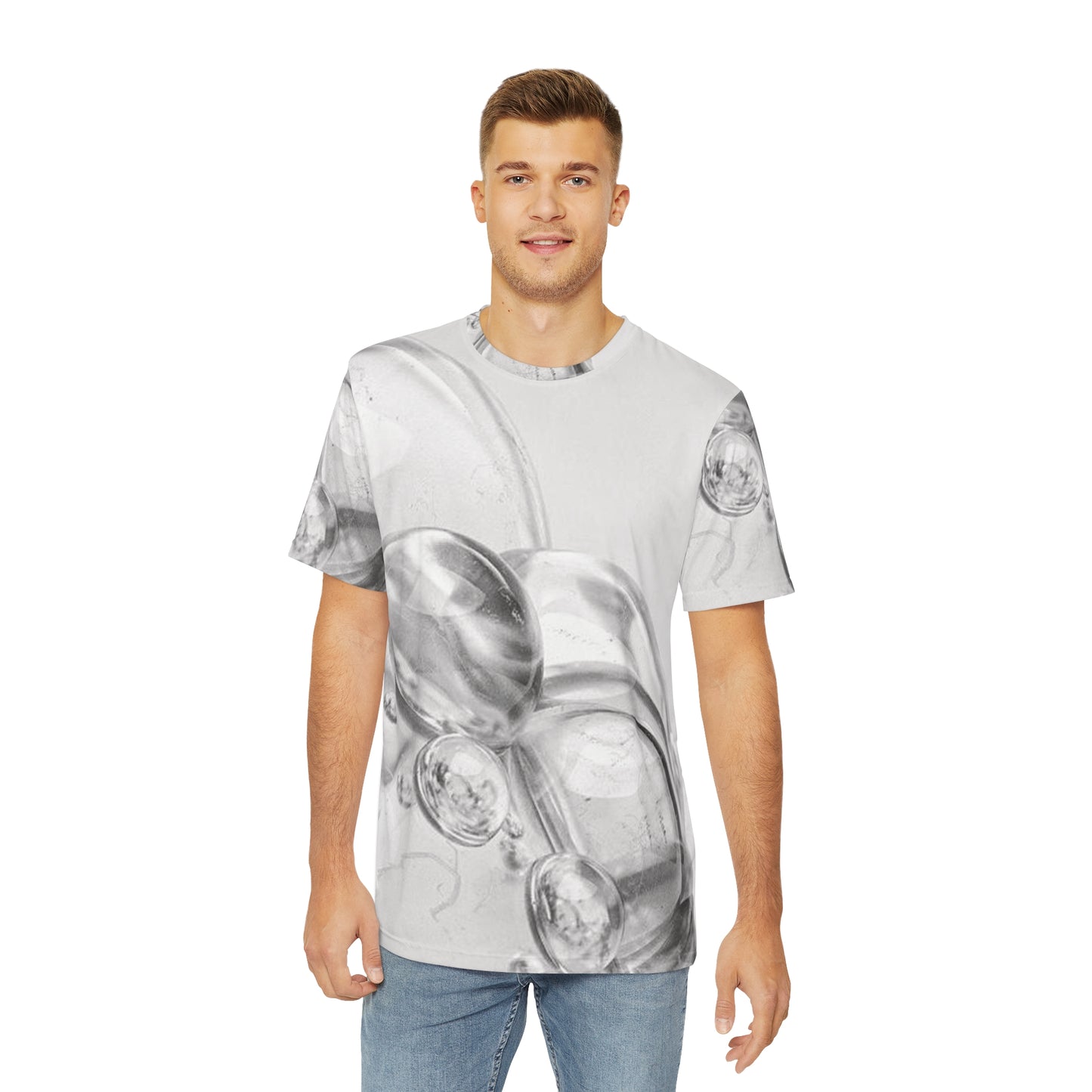 Men's t-shirt bubbles