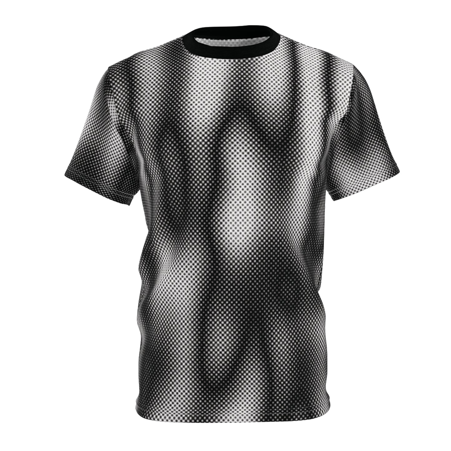 Men Black And White T-Shirt