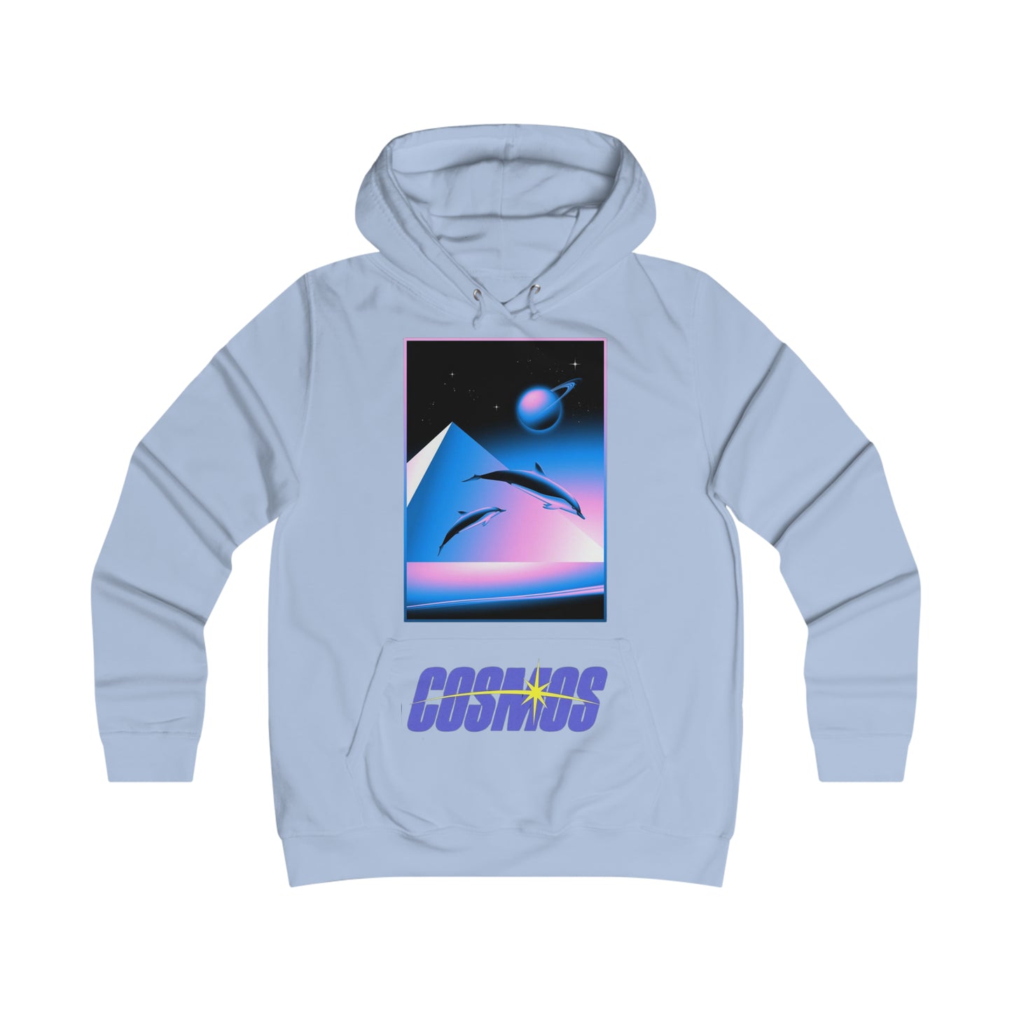 Girlie Hoodie "Paradise 80s"