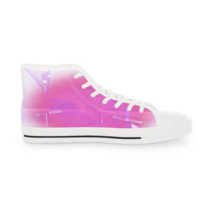 Pink Plastic Sneakers