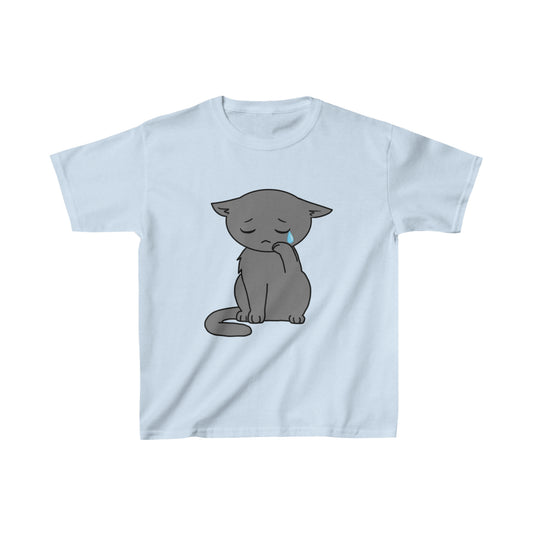 Sad Cat T-Shirt Kids