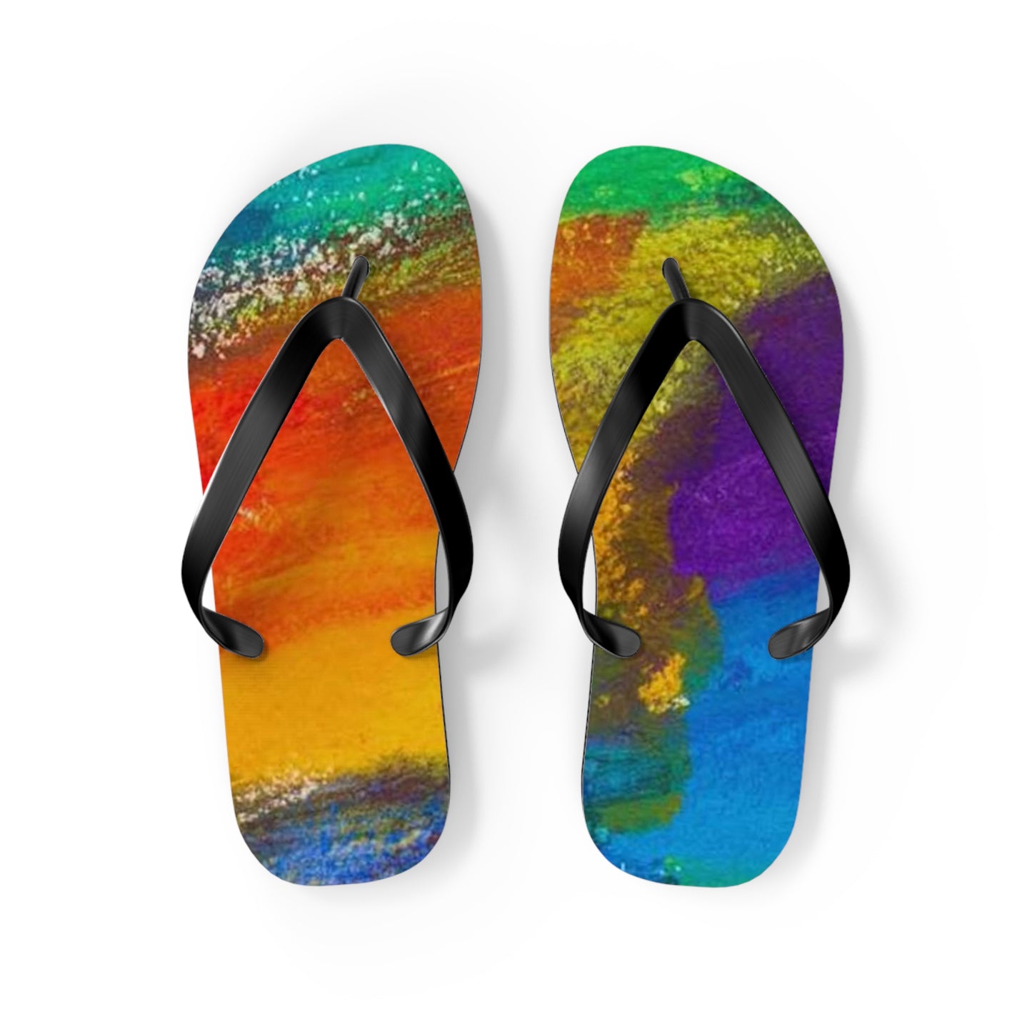 Colourful Flip Flops